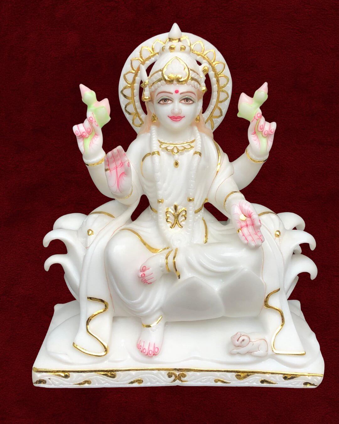 Marble Lakshmi Ji - Style 3